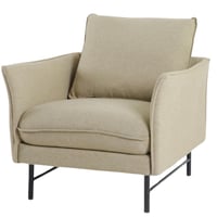 كنب مفرد لون بيج