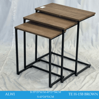 طقم طاولات خدمة عدة الوان