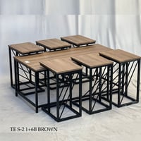 طقم طاولات خدمة عدة الوان