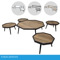 طقم طاولات ارضيه عدة الوان