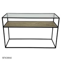 مدخل مودرن زجاج وخشب عدة ألوان