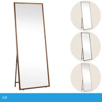مرايا خشب مع استاند عدة ألوان