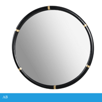 مرايا خشب اسود