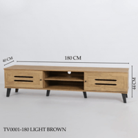 طاوله بلازما 160او180 سم لون بني فاتح