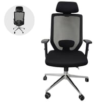 كرسي مكتب دوار مودرن لون اسود