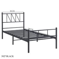 سرير أسود عدة مقاسات