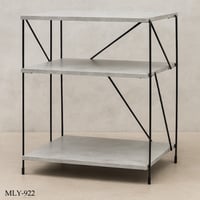 رف تخزين 3 أدوار عدة الوان