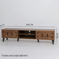 طاوله بلازما 160او180 سم لون بني غامق