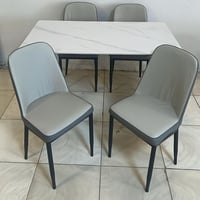 طقم طاولة طعام بورسلان 4و6 كراسي عدة الوان