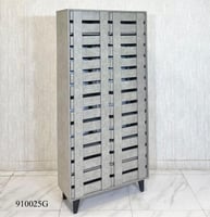 دولاب أحذية بابين طويل عدة ألوان