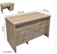 طقم مكتب مع سكرتارية عدة مقاسات عدة الوان