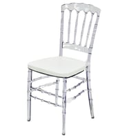 طقم 2او4 كراسي فايبر شفاف