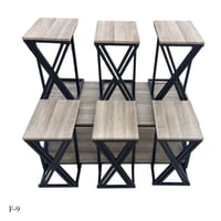 طقم طاولات وسط عدة الوان