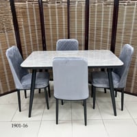 طقم طاولات طعام رخام 4 كراسي عدة الوان