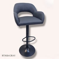 كرسي بار جلد مودرن عدة الوان