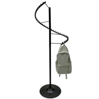 علاقة ملابس دائرية اسود