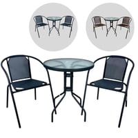 طقم طاولة وكرسين عدة ألوان