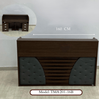 كاونتر استقبال مع أدراج لونين عدة مقاسات