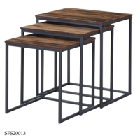 طقم طاولات خدمة عدة الوان