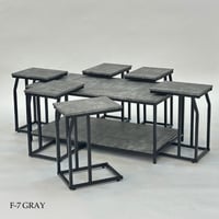 طقم طاولات خدمة عدة ألوان