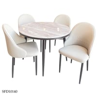 طقم طاولة طعام و4 كراسي عدة موديلات عدة الوان