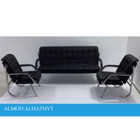 طقم كنب مكتبي مودرن جودة لون اسود