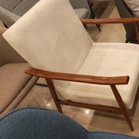 طقم 2 كراسي فخم بيج