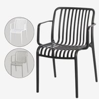 طقم 4 كراسي فايبر عدة ألوان