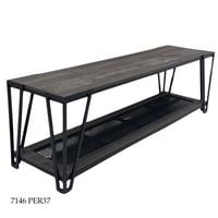 طاولة بلازما خشبي راتان 160و180 سم