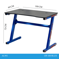 طاولة قيمنق مودرن 100 سم عدة الوان