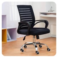 كرسي مكتب أسود فخم