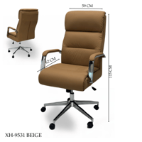 طقم 2كراسي مكاتب جلد فخم عدة الوان