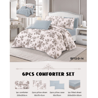 طقم مفارش نفرين مودرن عدة الوان