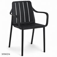 طقم 2 كرسي بلاستيك عدة ألوان