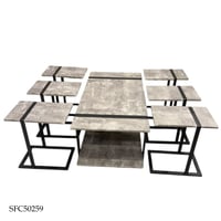 طقم طاولات وسط عدة الوان