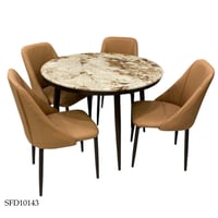 طقم طاولة طعام و4 كراسي عدة موديلات عدة الوان