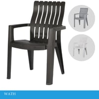 طقم 4كراسي فايبر عدة الوان