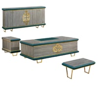 طقم مكاتب مدراء عدة الوان