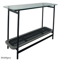 مدخل راتان وزجاج عدة ألوان