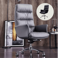 كرسي مكتب جلد فخم عدة الوان