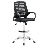 طقم 5 كراسي كاونتر لون أسود