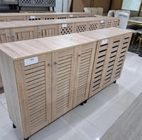 دولاب عدة مقاسات لون خشبي