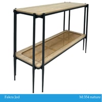 كونسول خشب عدة الوان