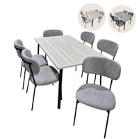 طقم طاولة طعام 4و6 عدة الوان