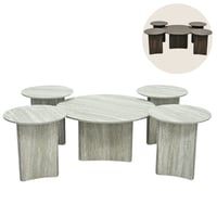 طقم طاولات عدة ألوان