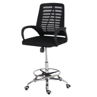 كرسي كاونتر اسود