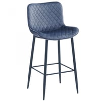 كراسي بار مخمل متعدد الألوان