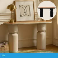 طاولة مدخل خشب عدة ألوان