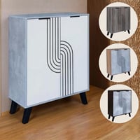 خزانة أحذية بابين عدة الوان