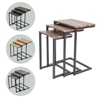 طقم طاولات خدمة عدة الوان